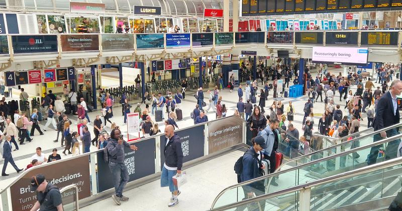 Liverpool Street station concourse